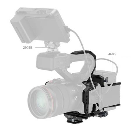 SmallRig 5658 - zestaw Pro, klatka do Canon EOS C50 (+ akcesoria) - przykład użycia